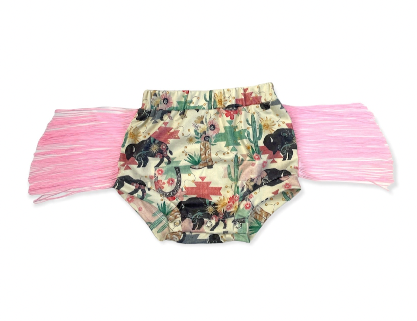 Wild Buffalo Bummers With Fringe