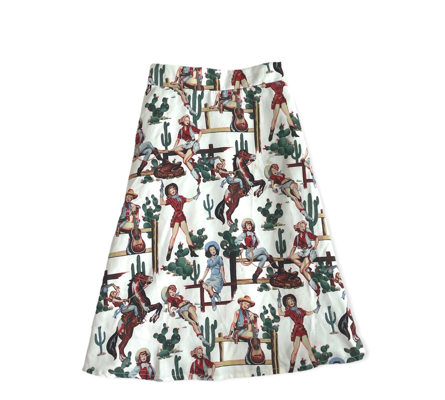 Pin Up Girl Maxi Skirt