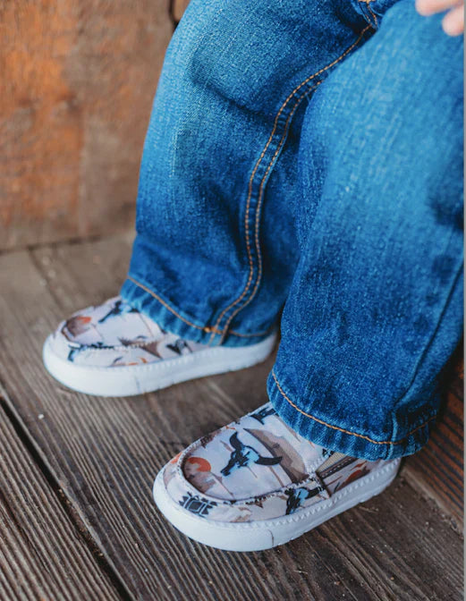 Desert Sky Western Sneakers