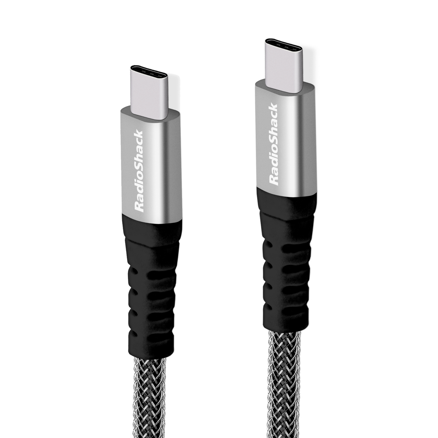 RadioShack USB-C to USB-C Braided Charge and Sync Cable