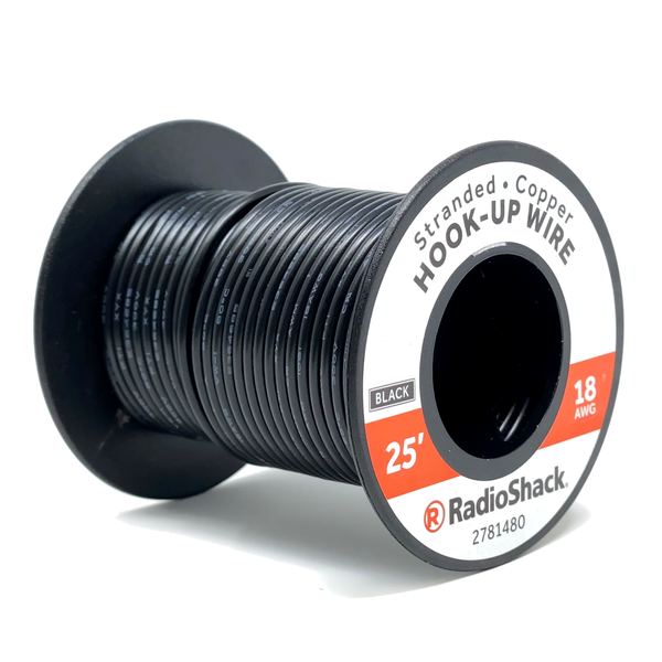 RadioShack 18 AWG Stranded Copper Hook-Up Wire