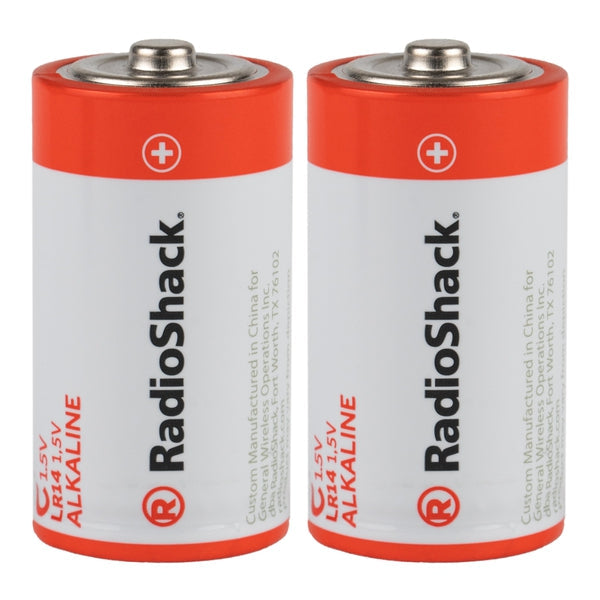 RadioShack C Alkaline Batteries