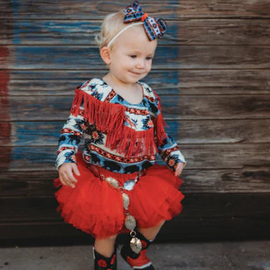 Buffalo Long Sleeve Off the Shoulder Onesie