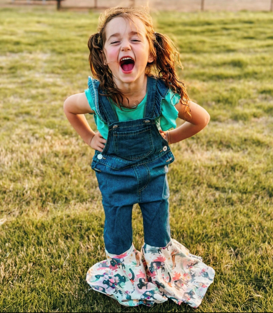 Denim Wild Buffalo Overalls
