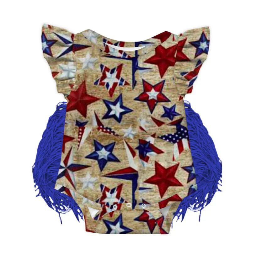 Patriotic Fringe Onesie