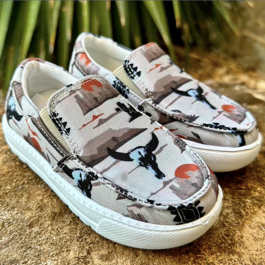 Desert Sky Western Sneakers