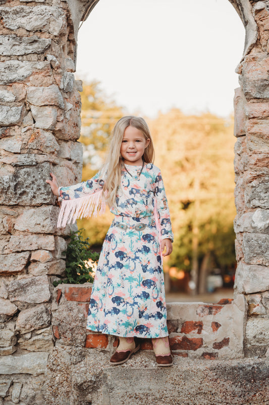 Wild Buffalo Maxi Skirt