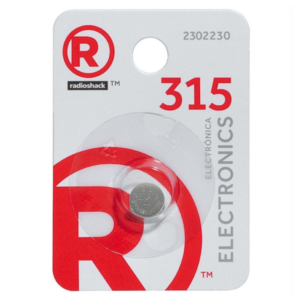 RadioShack 315 1.55V Silver-Oxide Button Cell Battery