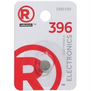 RadioShack 396 1.55V Silver-Oxide Button Cell Battery