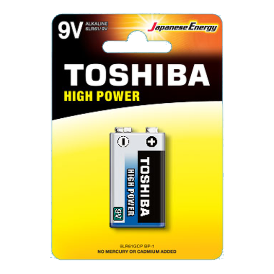 Toshiba 9V Alkaline Battery