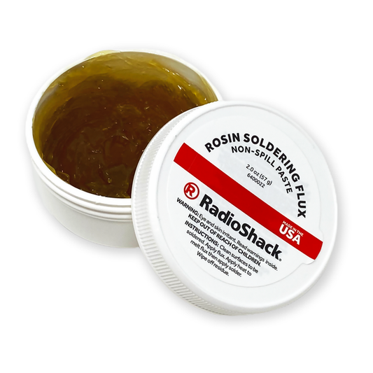 RadioShack Rosin Soldering Flux, Non-Spill Paste - 2 oz.