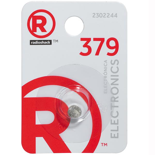 RadioShack 379 1.55V Silver-Oxide Button Cell Battery